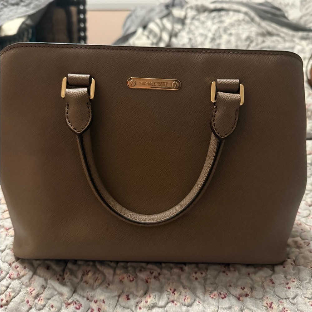 Michael Kors Tan Satchel